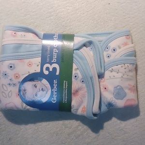 Baby burp Cloths